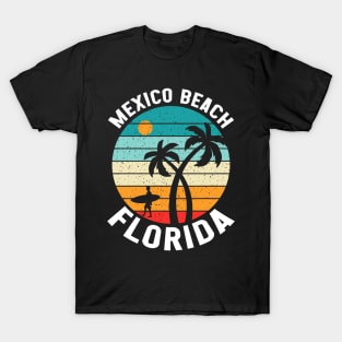 Vintage Mexico Beach Florida Vacation T-Shirt